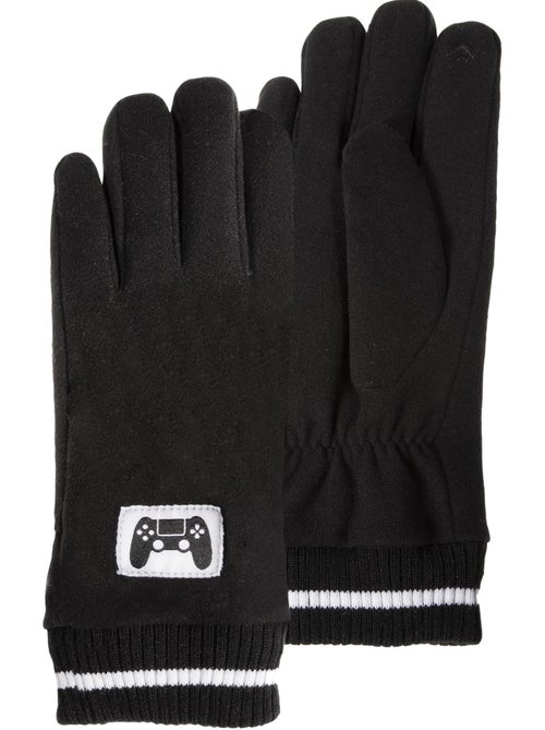 Gants tactiles, chauds, doublés imitation fourrure mixte enfant isotoner - Kiabi