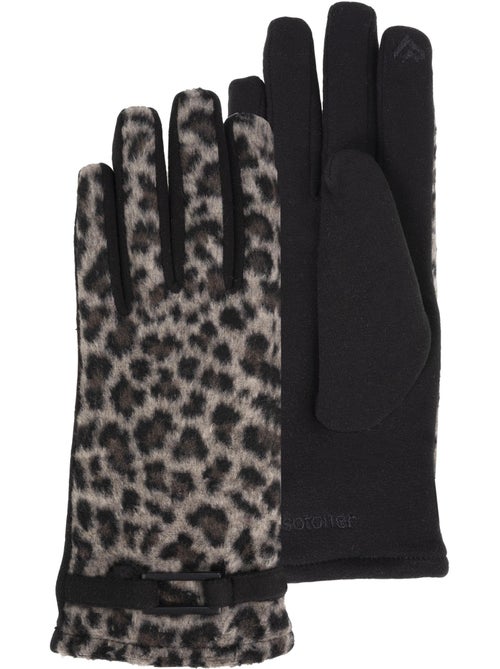 Gants tactiles, chauds, doublés imitation fourrure, taille unique femme - Kiabi Gants tactiles, chauds, doublés imitation fourrure, taille unique femme - Kiabi