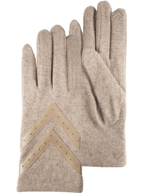Gants tactiles, chauds, en laine, non doublés femme - Kiabi