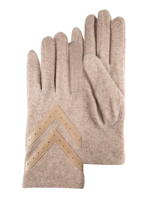 Gants tactiles, chauds, en laine, non doublés femme Isotoner - Kiabi