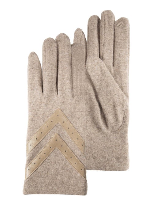 Gants tactiles, chauds, en laine, non doublés femme Isotoner - Kiabi