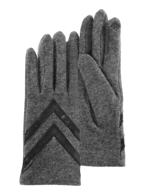 Gants tactiles, chauds, en laine, non doublés femme Isotoner - Kiabi