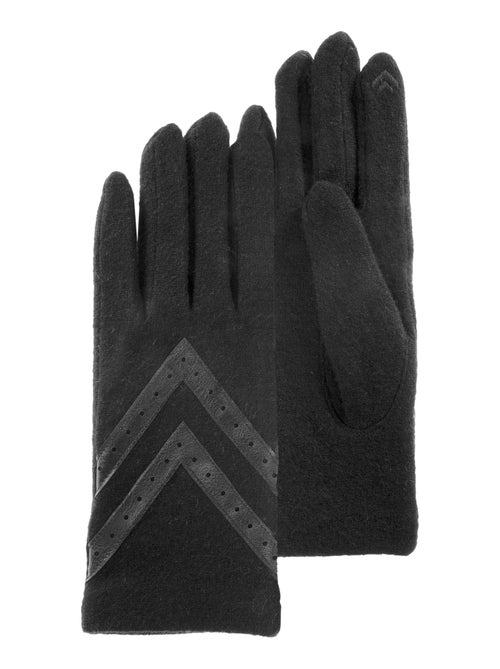Gants tactiles, chauds, en laine, non doublés femme Isotoner - Kiabi