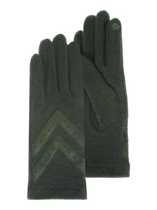 Gants tactiles, chauds, en laine, non doublés femme Isotoner - Kiabi