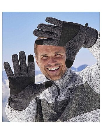 Gants Tactiles Doublés Polaire - ATLAS FOR MEN