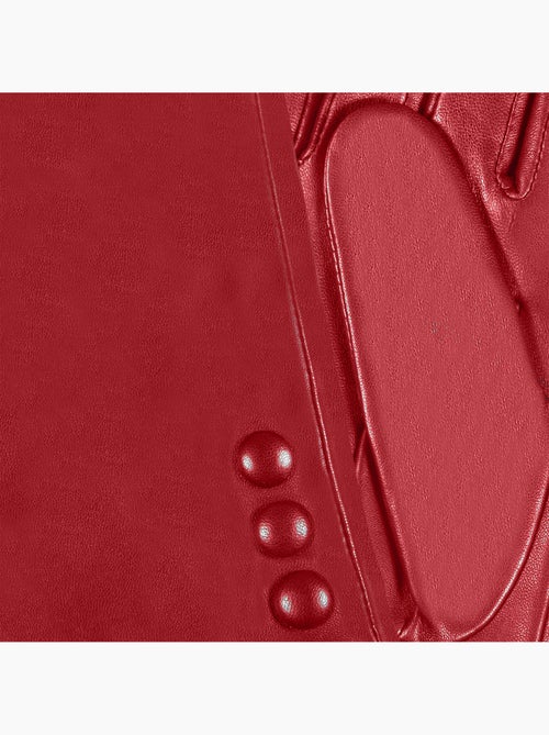 Gants tactiles en cuir d'agneau pleine fleur - doublés soie femme isotoner - Kiabi Gants tactiles en cuir d'agneau pleine fleur - doublés soie femme isotoner - Kiabi