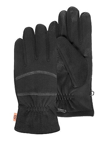 Gants tactiles en polaire homme Isotoner
