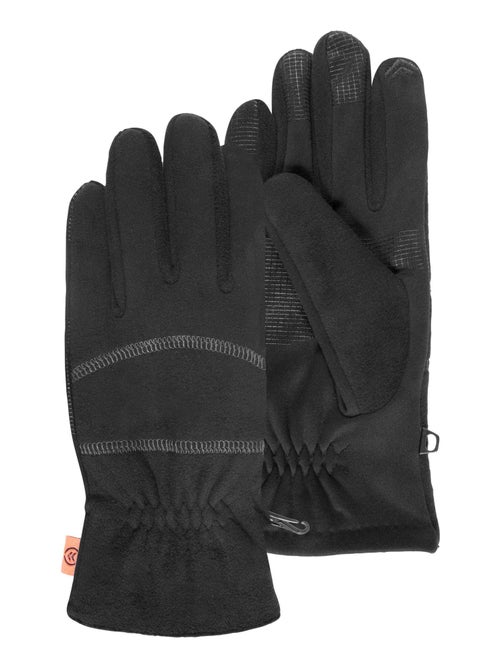 Gants tactiles en polaire homme Isotoner - Kiabi