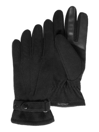 Gants tactiles, en polaire recyclée