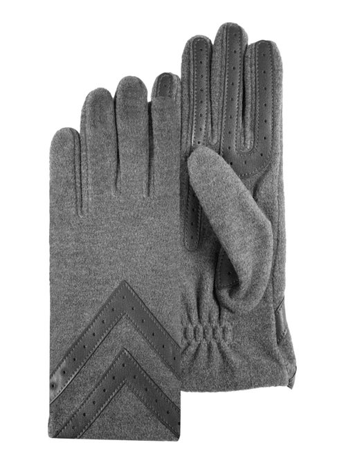 Gants tactiles en polaire recyclée résistant à l'eau, non doublés femme Isotoner - Kiabi