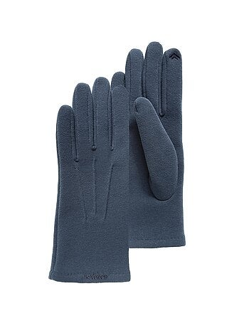 Gants tactiles en tissu doux et chaud, non doublés femme isotoner