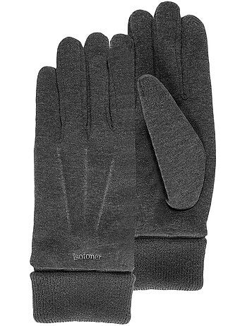 Gants tactiles en tissu doux et chaud, non doublés homme isotoner
