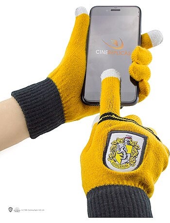 Gants Tactiles Poufsouffle - Harry Potter