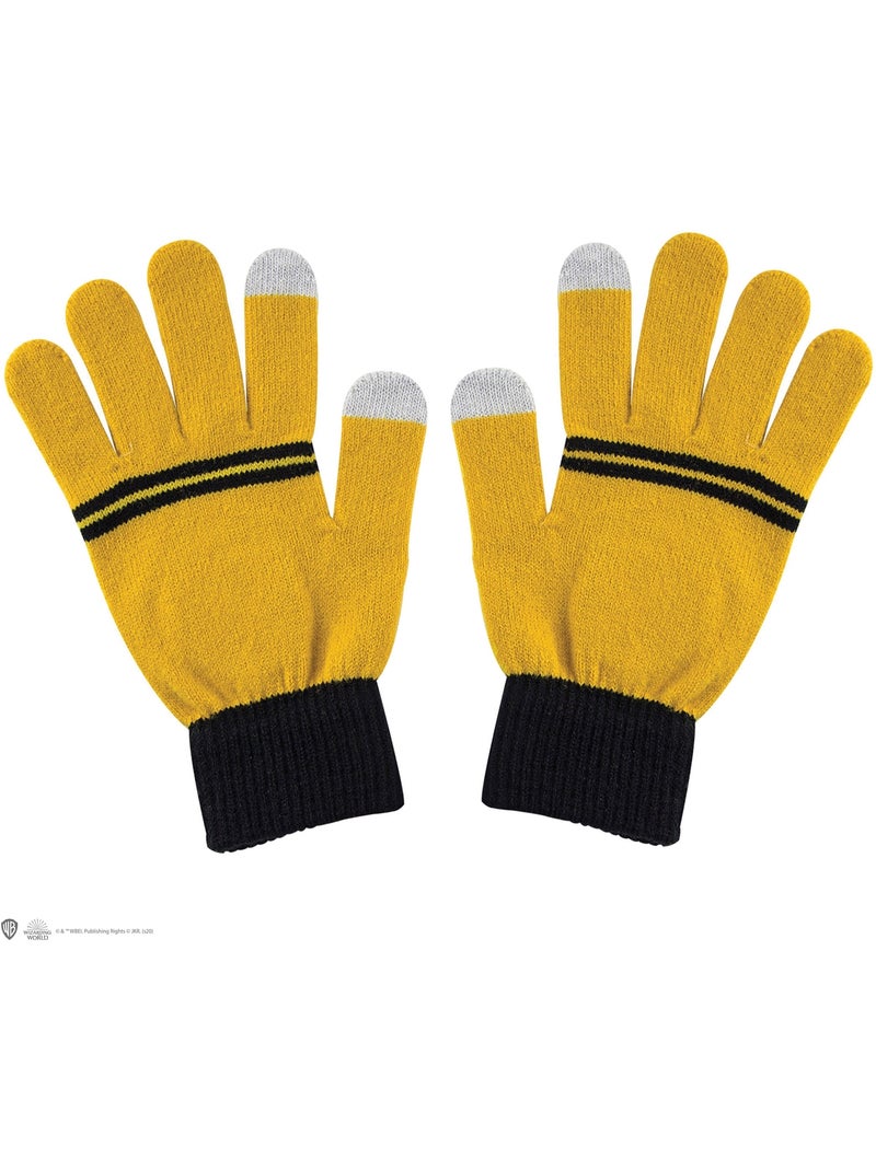 Gants Tactiles Poufsouffle - Harry Potter Jaune - Kiabi