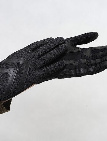 Gants tactiles tissu extensible recyclé, résistant à l'eau, non doublé, femme Isotoner