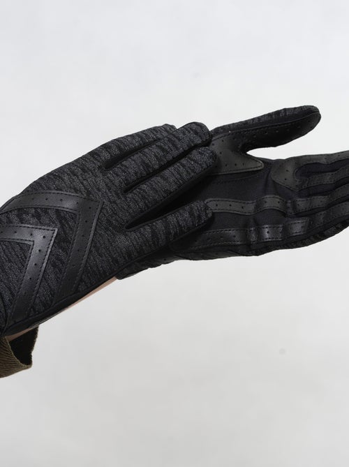 Gants tactiles tissu extensible recyclé, résistant à l'eau, non doublé, femme Isotoner - Kiabi