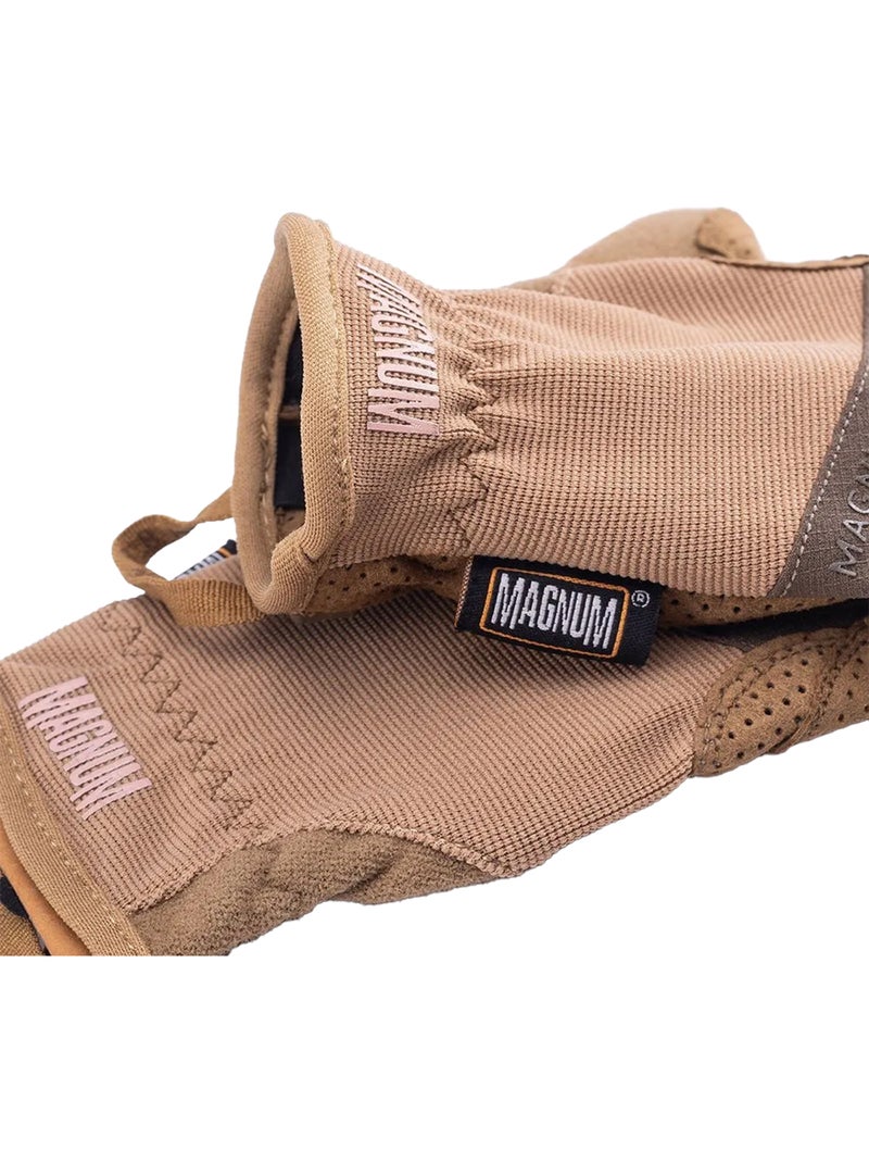Gants tactiques baldur - magnum Marron tabac - Kiabi