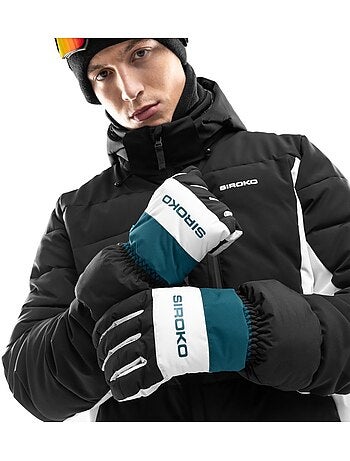 Gants thermiques de ski sports d'hiver homme et femme misty