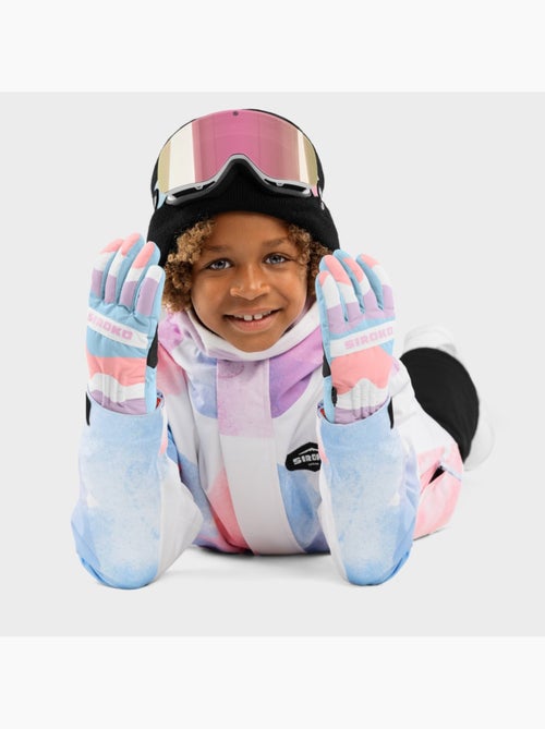 Gants thermiques snowboard et ski enfant sports d'hiver enfants bubbles - Kiabi Gants thermiques snowboard et ski enfant sports d'hiver enfants bubbles - Kiabi