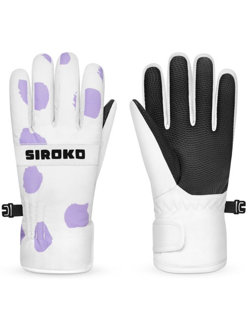 Gants thermiques snowboard et ski enfant sports d'hiver enfants doodle - Kiabi Gants thermiques snowboard et ski enfant sports d'hiver enfants doodle - Kiabi