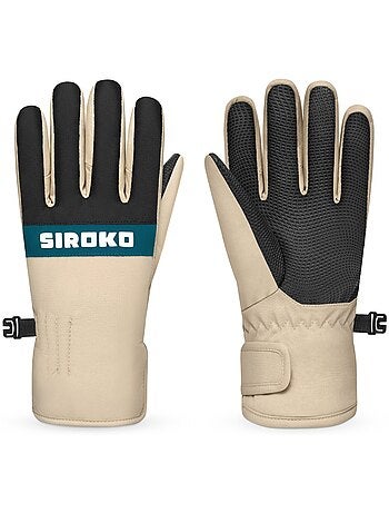 Gants thermiques snowboard et ski enfant sports d'hiver enfants whiz