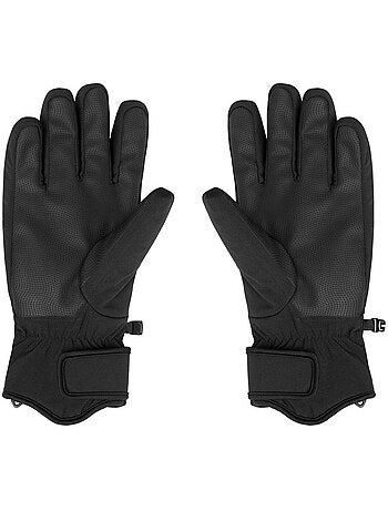 Gants thermiques snowboard et ski sports d'hiver homme et femme voss camel