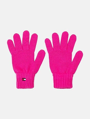 Gants Tommy Hilfiger côtelé