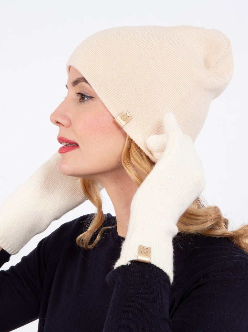 Gants ultra doux, taille unique, non doublé femme Isotoner Beige clair - Kiabi