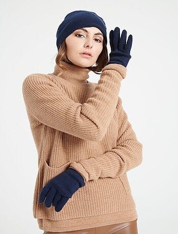 Gants unisex 100% cachemire 4 fils - UNI 4