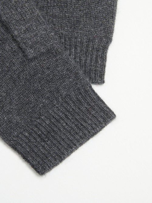 Gants unisex 100% cachemire 4 fils - UNI 4 - Kiabi