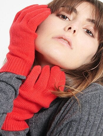 Gants unisex 100% cachemire 4 fils - UNI 4
