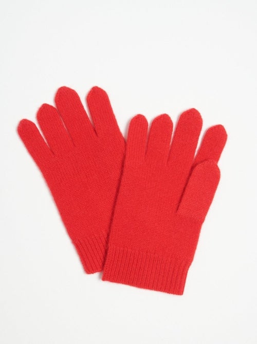 Gants unisex 100% cachemire 4 fils - UNI 4 - Kiabi