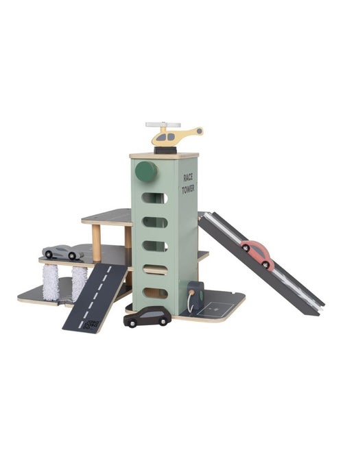 Garage à voitures en bois - Kiabi