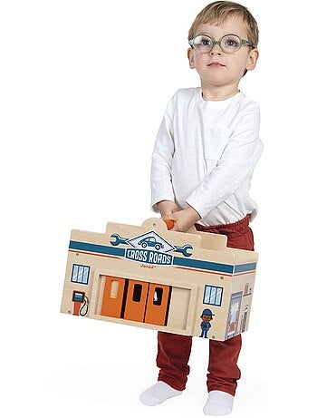 Garage en bois ville