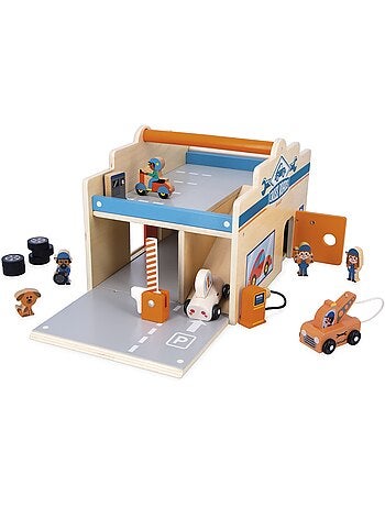 Garage en bois ville