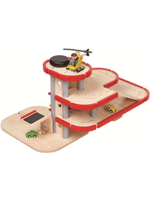 Garage parking en bois - Kiabi