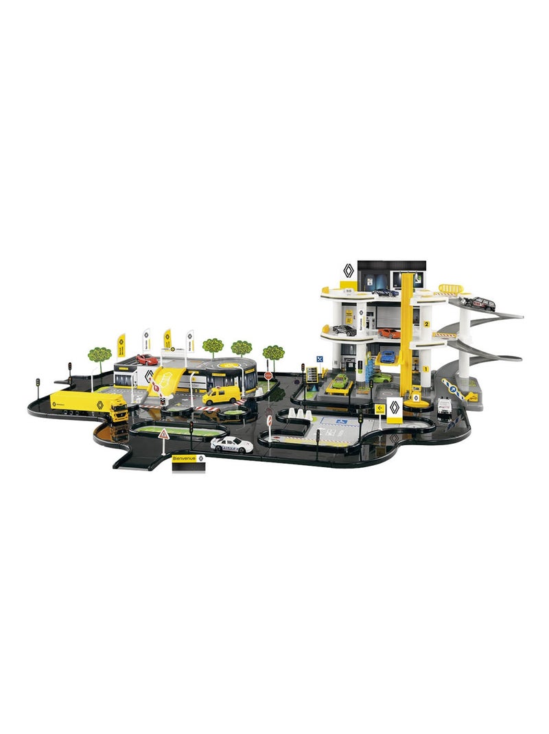 Garage Renault 3 Niveaux + Station Plateforme D'intervention - Starlux Multicolore - Kiabi