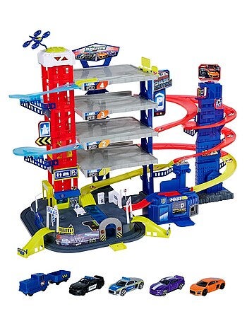 Garage Super Chase Center - 6 niveaux de jeu 5 voitures