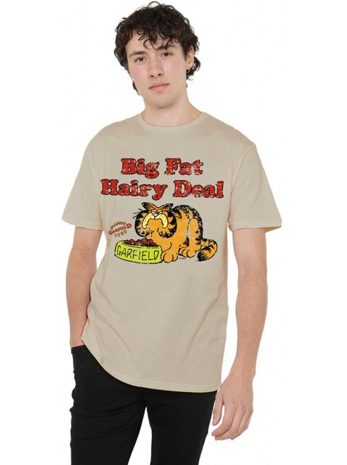 Garfield - T-shirt BIG FAT HAIRY DEAL - Kiabi