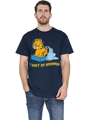 Garfield - T-shirt DON'T DO MORNINGS