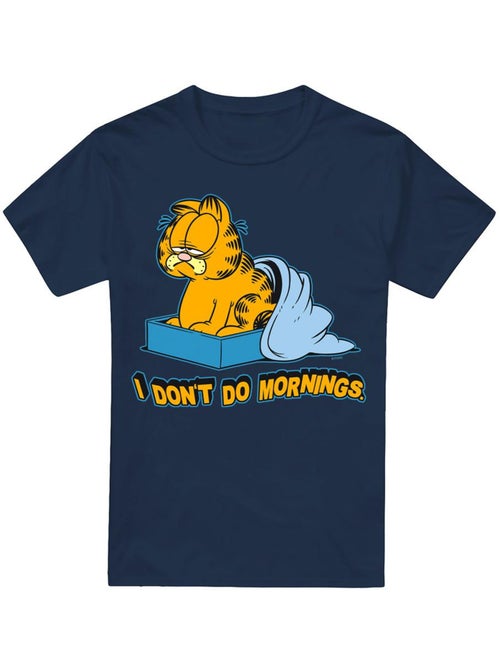 Garfield - T-shirt DON'T DO MORNINGS - Kiabi