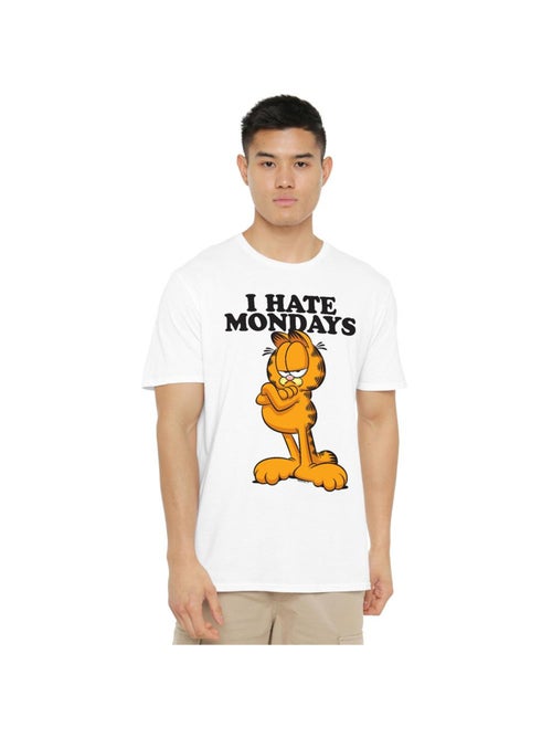 Garfield - T-shirt HATE MONDAYS - Kiabi