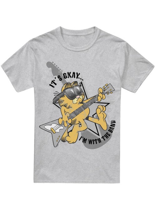Garfield - T-shirt I'M WITH THE BAND - Kiabi