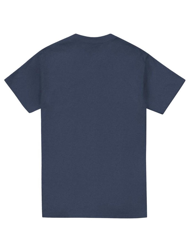 Garfield - T-shirt manches courtes NEVER WRONG Bleu marine - Kiabi