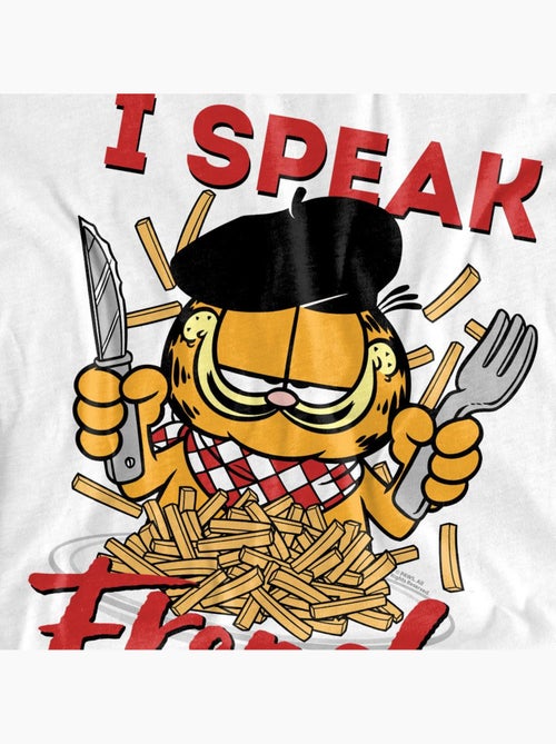 Garfield - T-shirt SPEAKING LOVE - Kiabi
