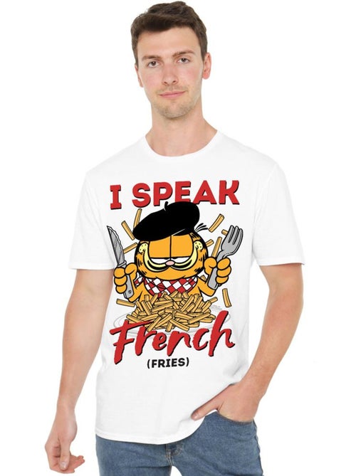 Garfield - T-shirt SPEAKING LOVE - Kiabi