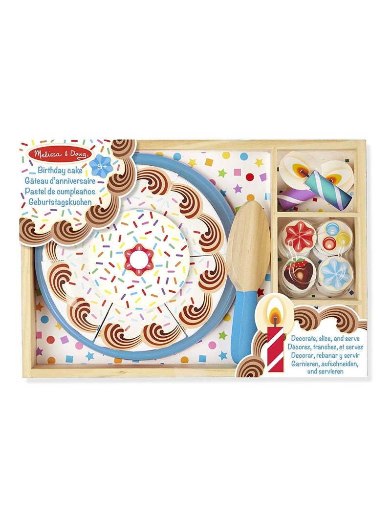 Gâteau d'anniversaire Bleu - Kiabi