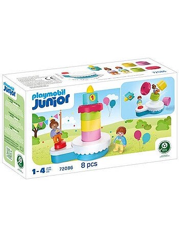 Gâteau d’anniversaire surprise à empiler - PLAYMOBIL Junior 72086