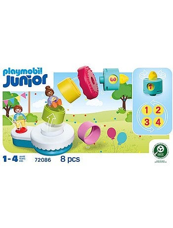 Gâteau d’anniversaire surprise à empiler - PLAYMOBIL Junior 72086