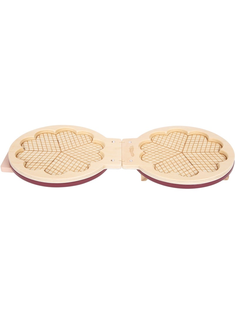 Gaufrier en bois tasty Rouge - Kiabi